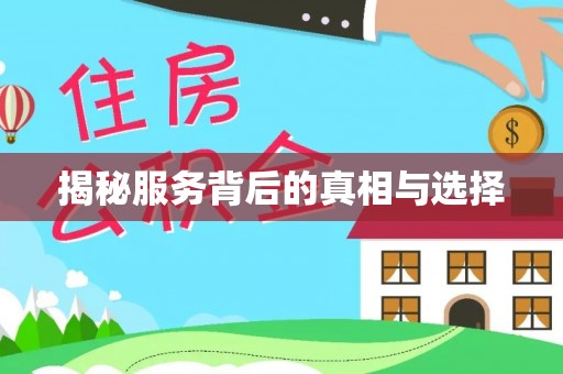 蒸湘揭秘服务背后的真相与选择