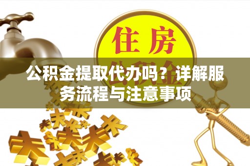 蒸湘公积金提取代办吗？详解服务流程与注意事项