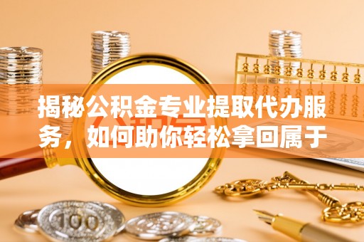 蒸湘揭秘公积金专业提取代办服务，如何助你轻松拿回属于你的资金