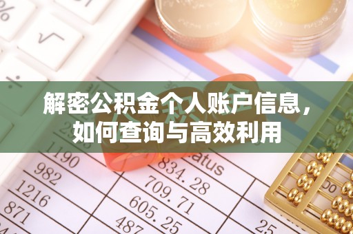 蒸湘解密公积金个人账户信息，如何查询与高效利用