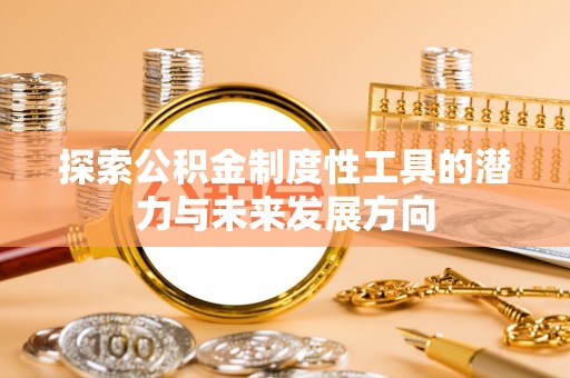 蒸湘探索公积金制度性工具的潜力与未来发展方向