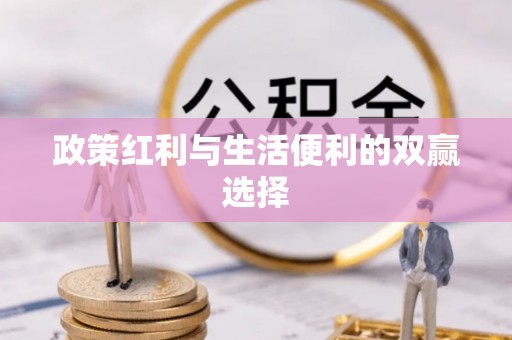 蒸湘政策红利与生活便利的双赢选择