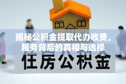 蒸湘揭秘公积金提取代办收费，服务背后的真相与选择