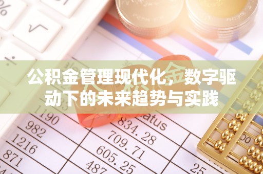 蒸湘公积金管理现代化，数字驱动下的未来趋势与实践