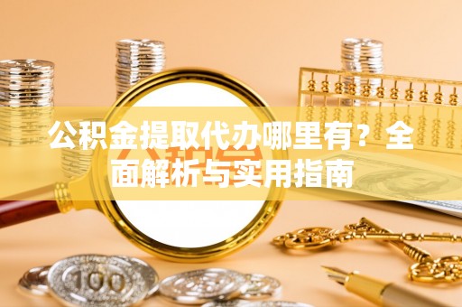 蒸湘公积金提取代办哪里有？全面解析与实用指南