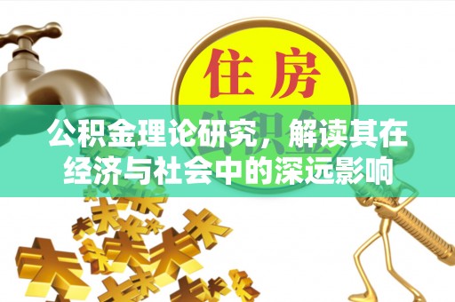 蒸湘公积金理论研究，解读其在经济与社会中的深远影响
