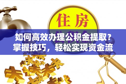 蒸湘如何高效办理公积金提取？掌握技巧，轻松实现资金流动