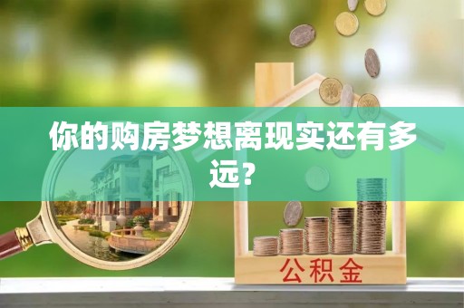 蒸湘你的购房梦想离现实还有多远？