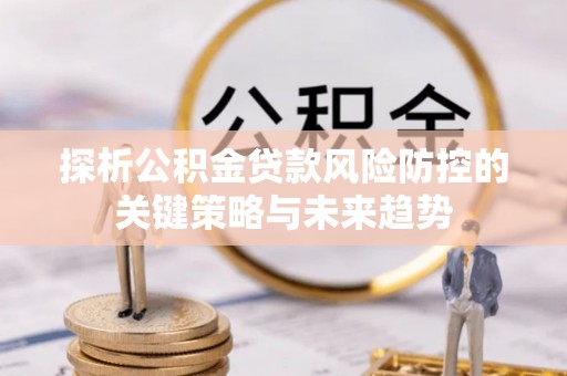 蒸湘探析公积金贷款风险防控的关键策略与未来趋势