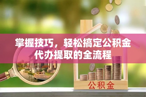 蒸湘掌握技巧，轻松搞定公积金代办提取的全流程