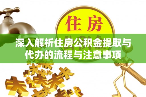 蒸湘深入解析住房公积金提取与代办的流程与注意事项