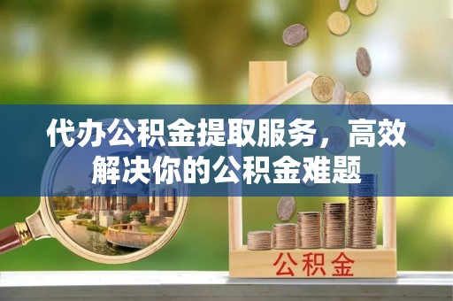蒸湘代办公积金提取服务，高效解决你的公积金难题