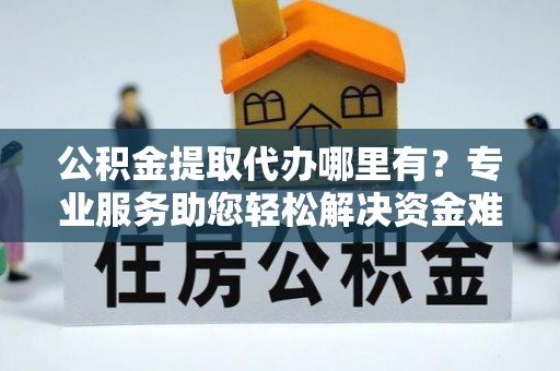 蒸湘公积金提取代办哪里有？专业服务助您轻松解决资金难题