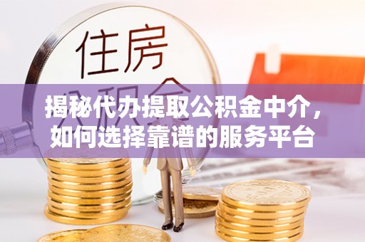 蒸湘揭秘代办提取公积金中介，如何选择靠谱的服务平台