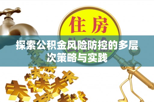 蒸湘探索公积金风险防控的多层次策略与实践