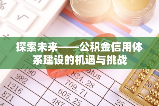 蒸湘探索未来——公积金信用体系建设的机遇与挑战