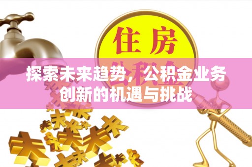 蒸湘探索未来趋势，公积金业务创新的机遇与挑战
