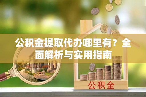 蒸湘公积金提取代办哪里有？全面解析与实用指南