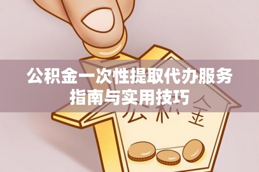 蒸湘公积金一次性提取代办服务指南与实用技巧