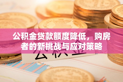 蒸湘公积金贷款额度降低，购房者的新挑战与应对策略