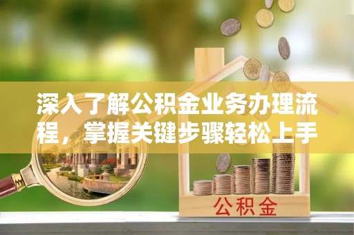 蒸湘深入了解公积金业务办理流程，掌握关键步骤轻松上手
