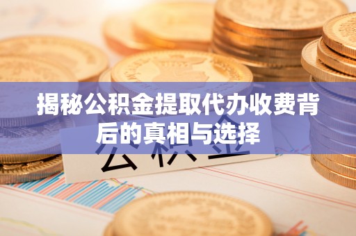 蒸湘揭秘公积金提取代办收费背后的真相与选择