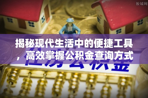 蒸湘揭秘现代生活中的便捷工具，高效掌握公积金查询方式