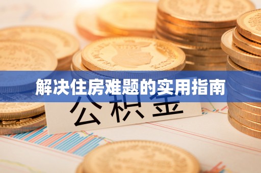蒸湘解决住房难题的实用指南