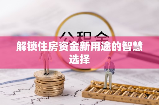 蒸湘解锁住房资金新用途的智慧选择