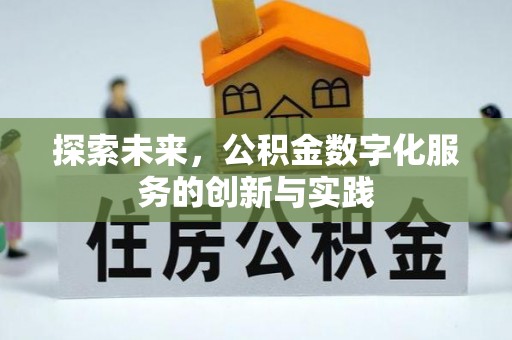 蒸湘探索未来，公积金数字化服务的创新与实践