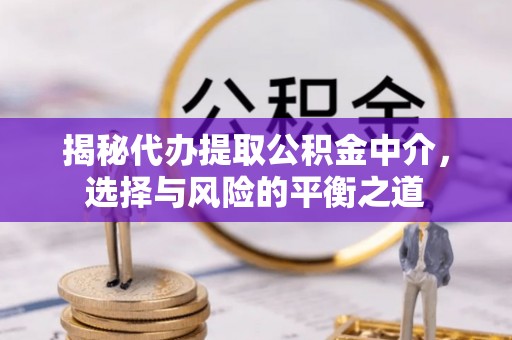 蒸湘揭秘代办提取公积金中介，选择与风险的平衡之道
