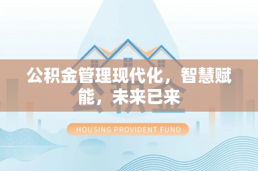 蒸湘公积金管理现代化，智慧赋能，未来已来