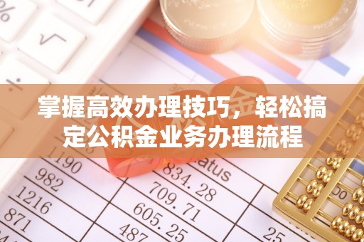 蒸湘掌握高效办理技巧，轻松搞定公积金业务办理流程