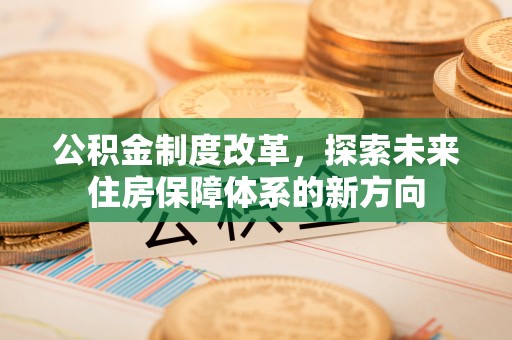 蒸湘公积金制度改革，探索未来住房保障体系的新方向