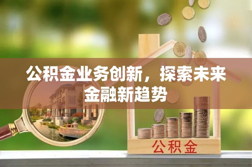 蒸湘公积金业务创新，探索未来金融新趋势