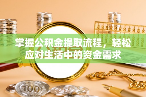 蒸湘掌握公积金提取流程，轻松应对生活中的资金需求