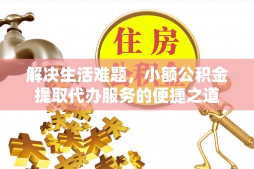 蒸湘解决生活难题，小额公积金提取代办服务的便捷之道