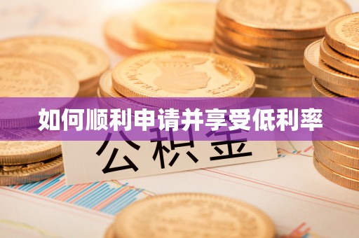 蒸湘如何顺利申请并享受低利率