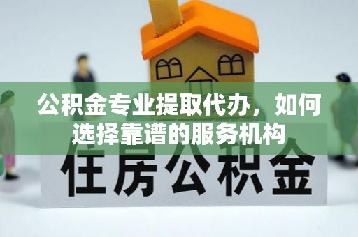 蒸湘公积金专业提取代办，如何选择靠谱的服务机构